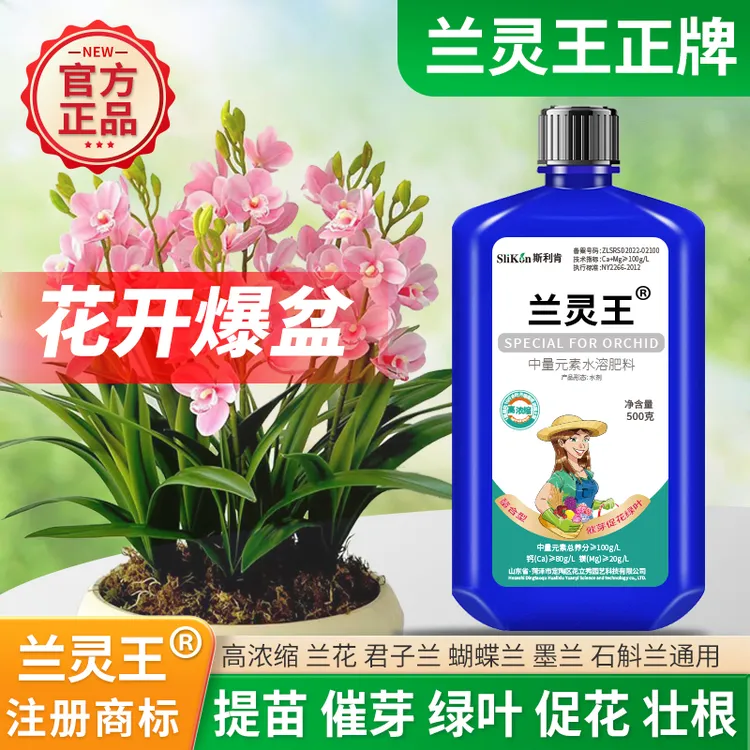 兰灵王兰菌兰花专用营养液正品蝴蝶兰专用肥料兰花养殖方法和技巧