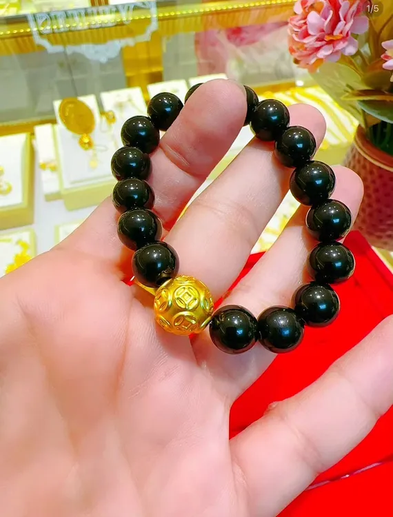 铜合金手链 钱转运珠男女款可作为情侣礼物