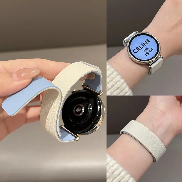 【超】适用华为GT5手表GT4新款Watch43pro简约云表带22mm女款男款