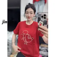 冬季新款休闲百搭涂鸦半袖T恤（7420）