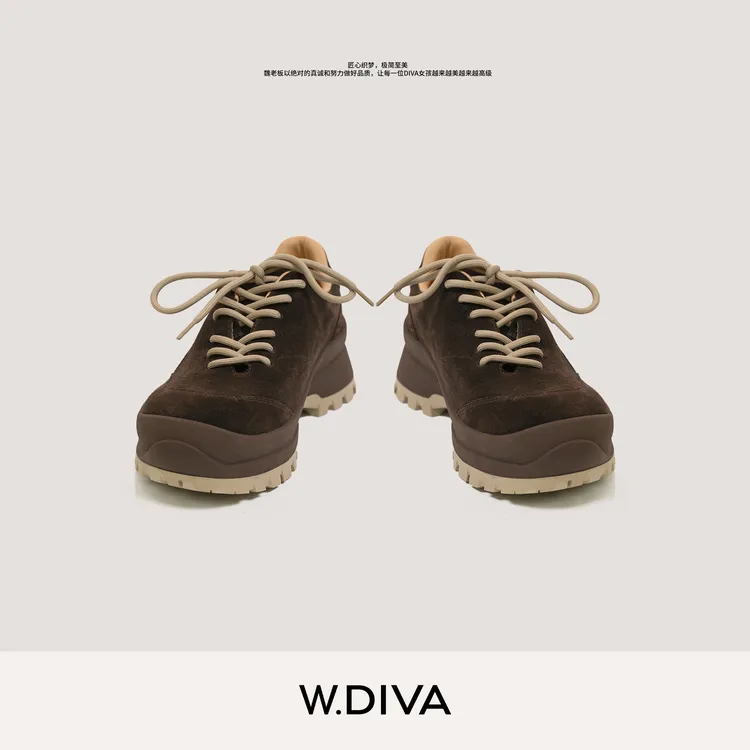 W.Diva【重构经典】意大利Zonta牛绒牦牛皮不对称牛津鞋50X263245