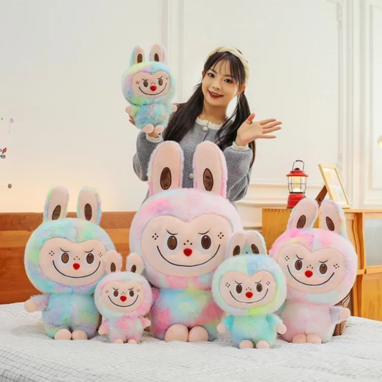 新款拉布玩偶毛绒玩具网红公仔布娃娃女孩睡觉抱枕儿童生日礼物