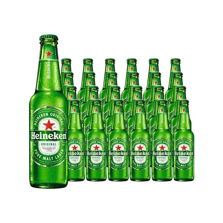 西班牙进口海宁根啤酒拉格黄啤瓶装330ml*24瓶整箱装