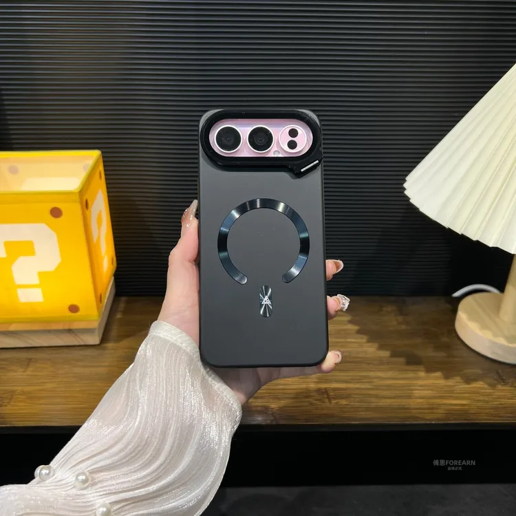 适用于荣耀500pro手机壳honor500支架镜头全包保护套磁吸新款防摔