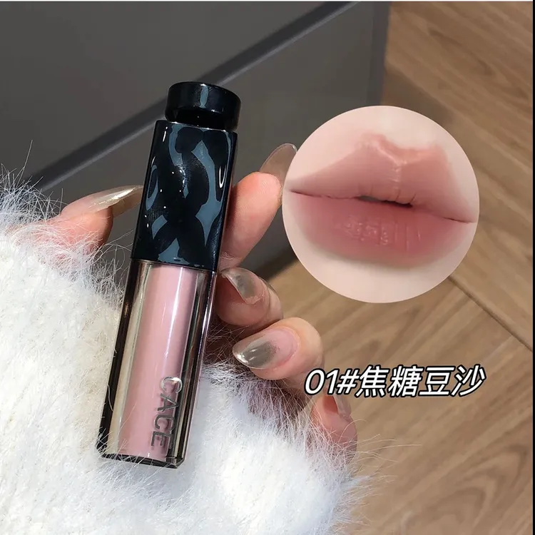 冬日邂逅秘境雾面唇泥纯欲持久保湿哑光滋润不易掉无感丝绒渐变