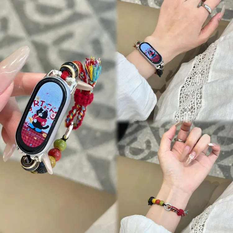 适用小米手环9pro表带华为手环10表带红米Watch5/4华为FIT3/4表带