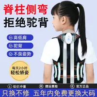 儿童脊柱侧弯开肩背部矫正器训练驼背高低肩青少年脊椎透气矫姿带