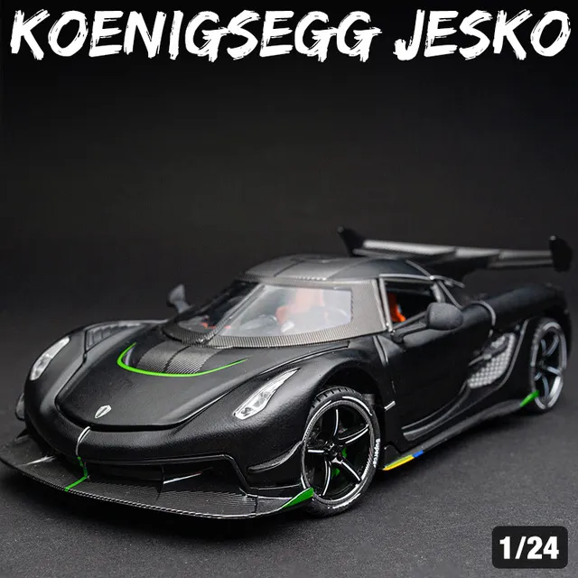 柯尼塞格Jesko合金车模 儿童男孩玩具车礼物摆件彷真跑车汽车模型