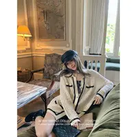 YESWOMEN 奶油糖霜·進口机织肌理镂空设计 俏皮撞色XY7047A3857婷