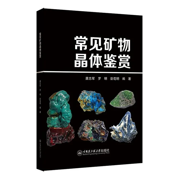 正版 常见矿物晶体鉴赏 龚志军 著 97875661556
