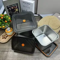 【微波炉专用】迈巴顿抽真空保鲜盒四件套家用厨房必备【汤家限定】