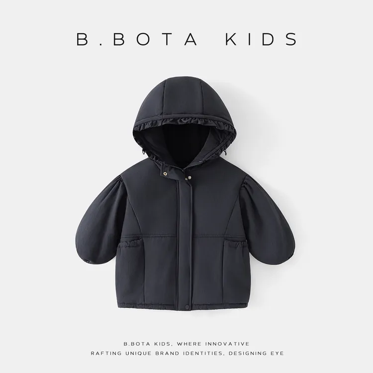 〖姐姐家〗2025冬款儿童带帽棉服外套-26818