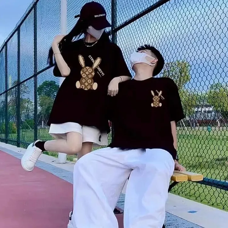 仓石一树潮牌情侣装2025夏季新款短袖t恤男小众设计高级感上衣潮