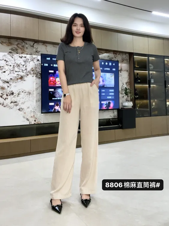 夏季新款休闲直筒裤8806（断码清仓）