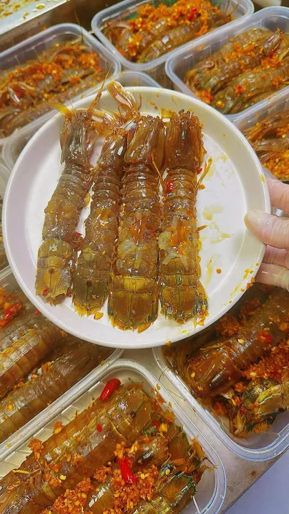 （酱香虾姑）特色皮皮虾腌制