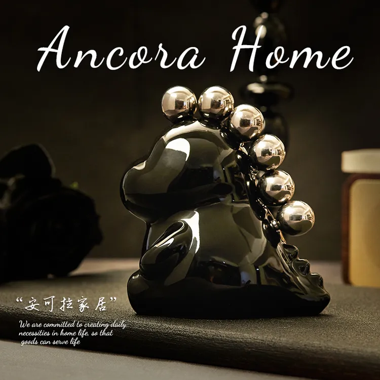 恐龙水果叉轻奢高级感治愈系小叉子家用网红水果签摆件