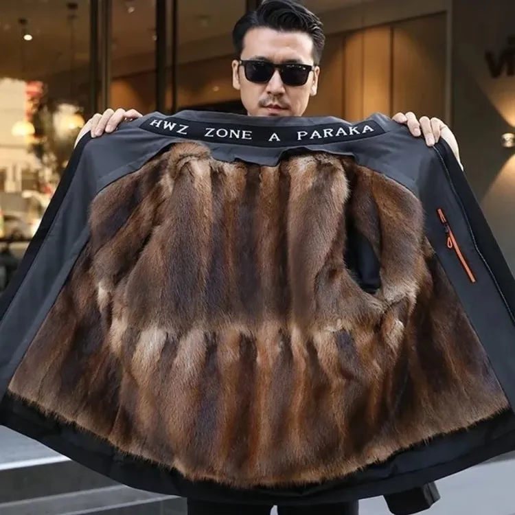 厚款常规款中老年上装派克服男款爸爸装男款派克服