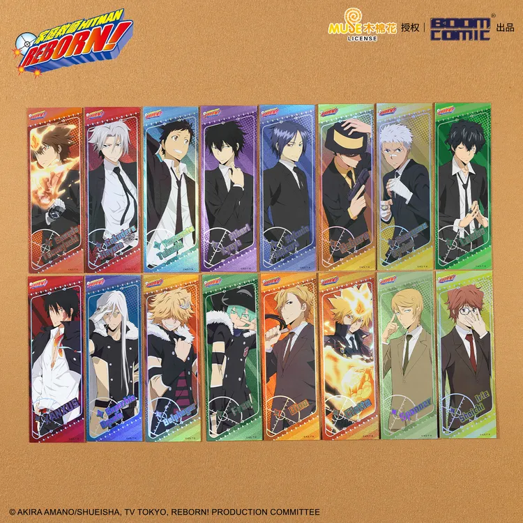 暴蒙正版 家庭教师HITMAN REBORN! 彭格系列 镭射票 官谷周边