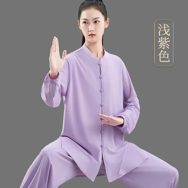 太极服女款国风新款高端品牌太极拳练功服夏季薄款年轻人休闲服装