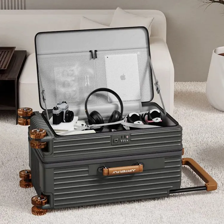 木星行李箱扩展大容量旅行箱女20寸登机箱男26寸宽拉杆密码箱皮箱