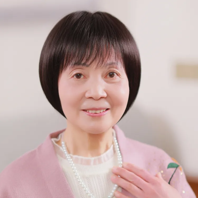 中老年假发女短发妈妈款真发全头套自然透气波波头化疗光头假发套