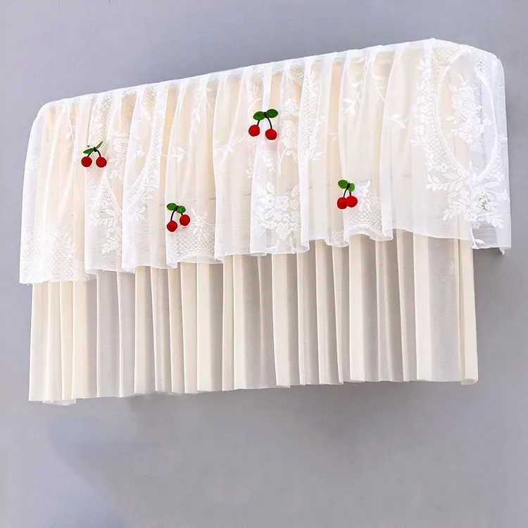 空调罩挡风帘挂机防尘罩开机不取美的格力空调套挂式通用遮风新款