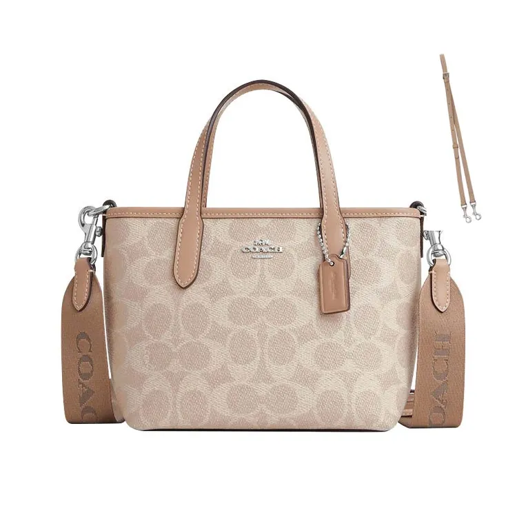 蔻驰（COACH）女包 City Mini Tote Bag 手提包托特包单肩斜挎包