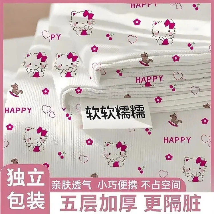 淑尚心酒店一次性床单被套无菌旅游旅行双人大床四件套隔脏可裸睡