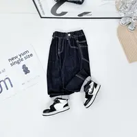 男童裤子春秋款儿童牛仔裤2025新款春装 D-CXF3126 悠悠童话童装