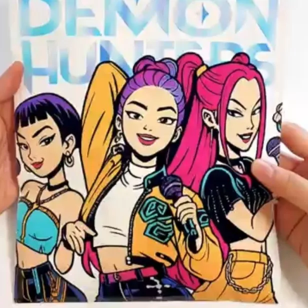 韩国KPOP猎魔猎人女团盲袋解压周边专注儿童手工创意diy益智玩具