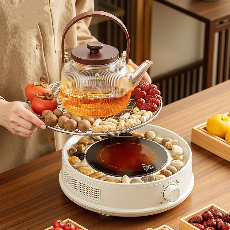 围炉煮茶烤火炉套装电围炉电陶炉围聚煮茶炉2025新款器具全套套装