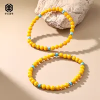 【举石臻品】TH0923-2008-181蜜蜡手串(一件/多样性发/约5mm）S