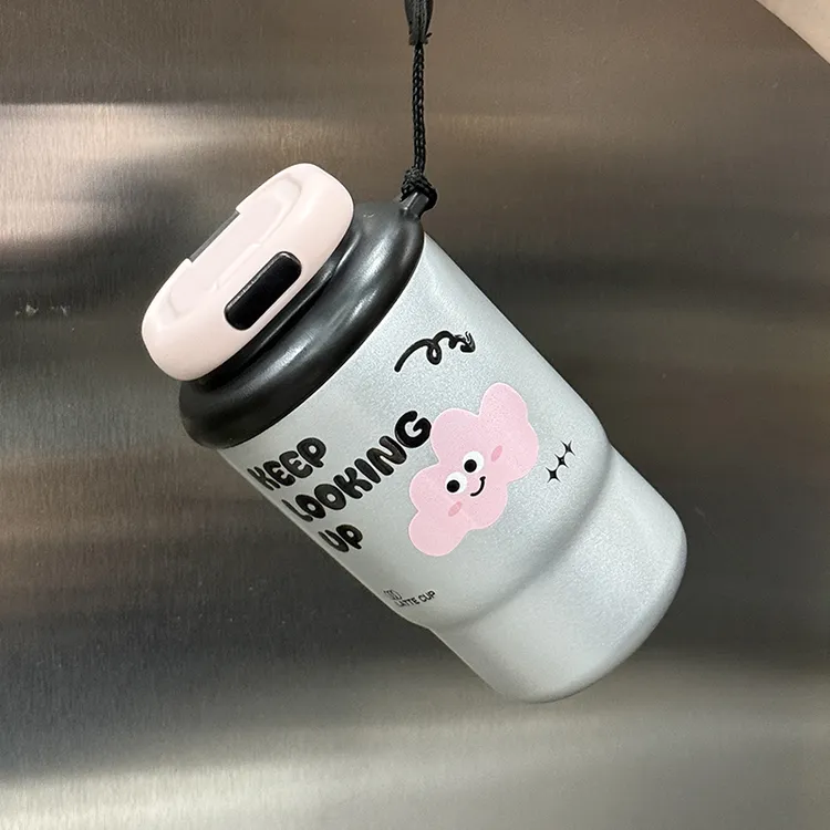 富光保温杯女高颜值咖啡杯户外车载随行杯专用防摔便携保冷水杯子