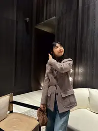 简约老钱时尚百搭外套