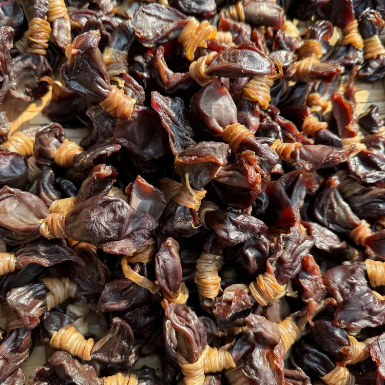 安徽舒城特色农家鸭胗结农家特产传统腌制腊味咸香风味