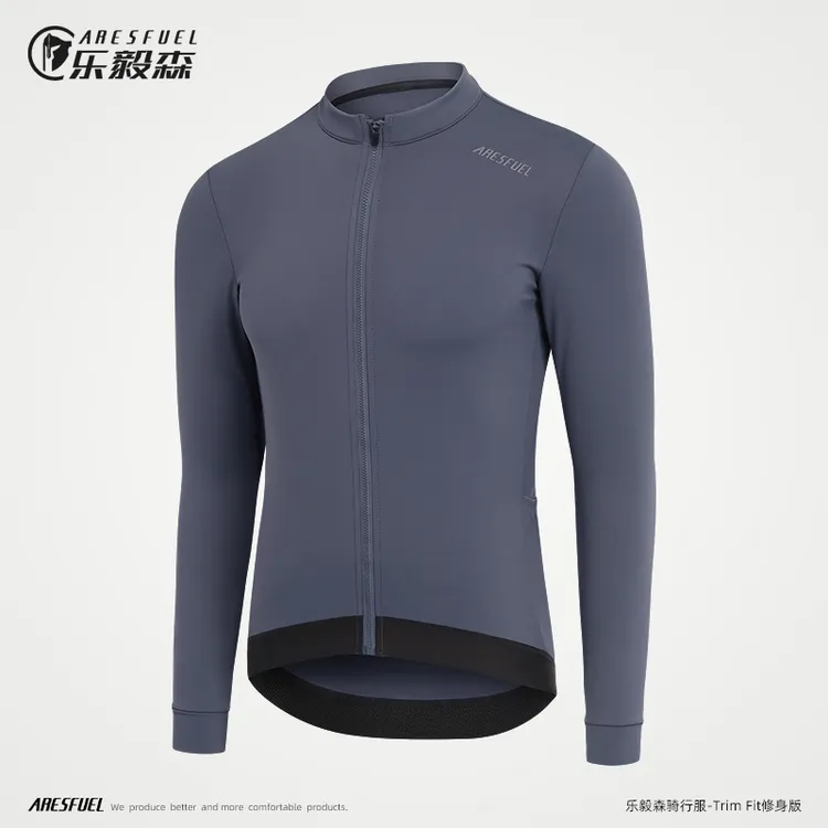 ARESFUEL乐毅森男女秋冬抓绒骑行服自行车公路车上衣长袖外套保暖