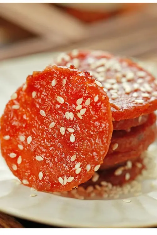 【潮汕猪肉脯】炭烤猪肉脯散装蜜汁黑椒潮汕口味零食