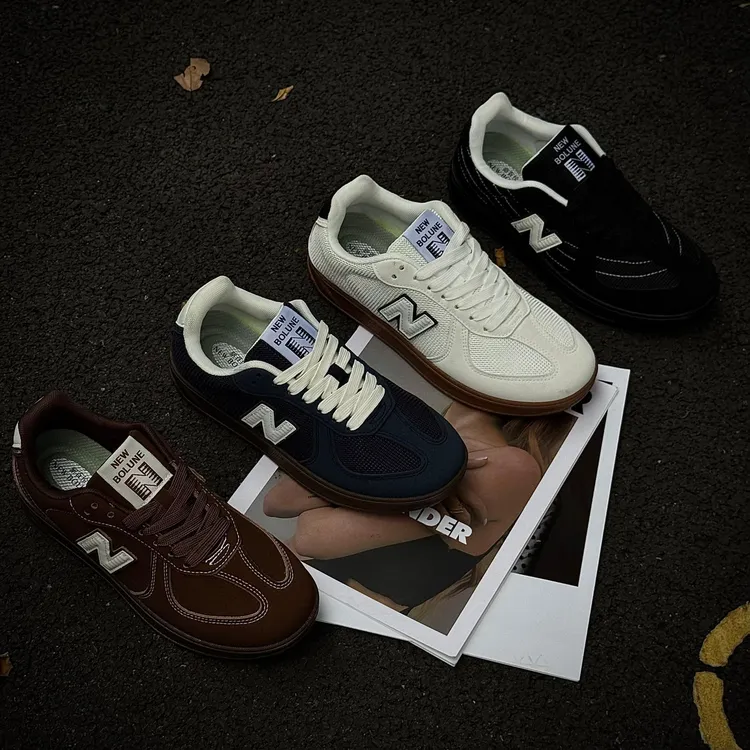 NEW BOLUNE/新百伦秋季情侣爆款336德训休闲百搭潮鞋缓震厚网板鞋