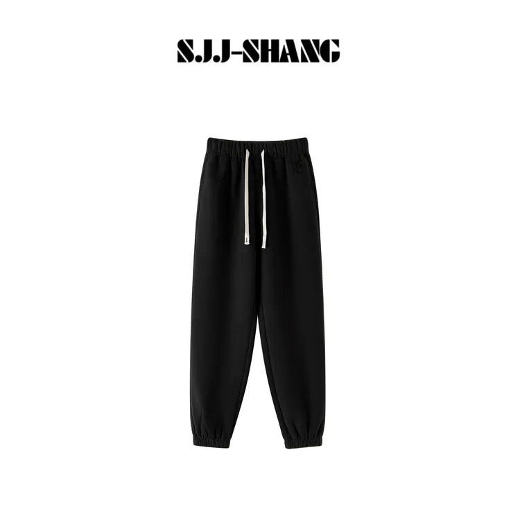 SJJ-SHANG【暖炉卫裤】max+重磅高克重加钻石绒锁温卫裤q136118p