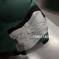  订单出 【素银黑】银黑闪闪 慵懒大版 针织上衣