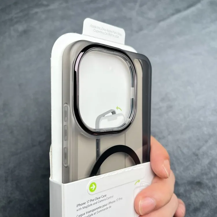 iQOO15透明软壳电镀镜头框大孔适用爱酷15手机壳防摔磁吸V2505A套