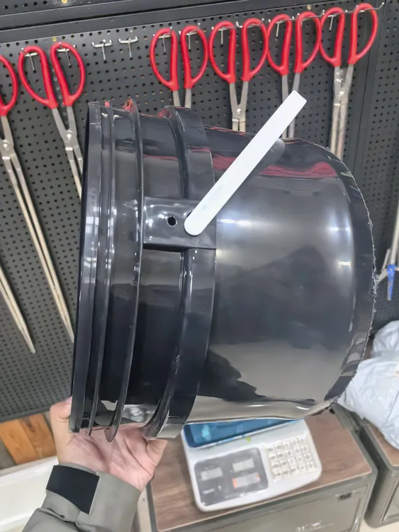 赶海桶镜 高23厘米 直径30厘米 钢化玻璃底