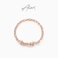 AIAX 镀K金 设计师法式时尚百搭精致气质简约手链TSS7277