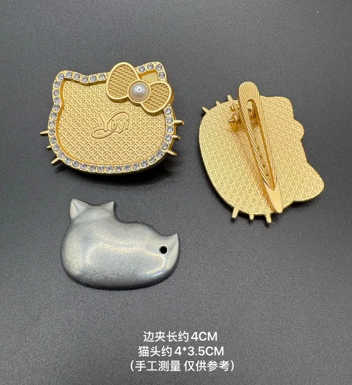 宋锦DIY发夹底托配件