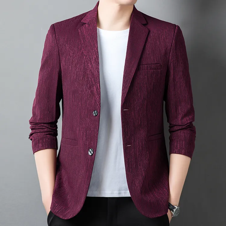 【专柜同款】潮流四季通用男士西服外套中青年韩版男装单西服上衣