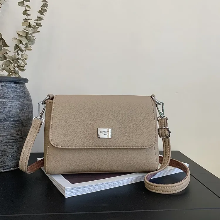 高级质感马鞍包2025春夏软皮腋下包百搭时尚小方包单肩斜挎包