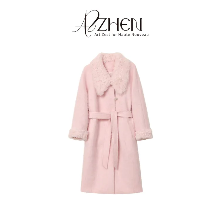 AZZHEN一周年10/18-10/20【温柔野心家】山羊绒美丽奴羊毛拉毛大衣