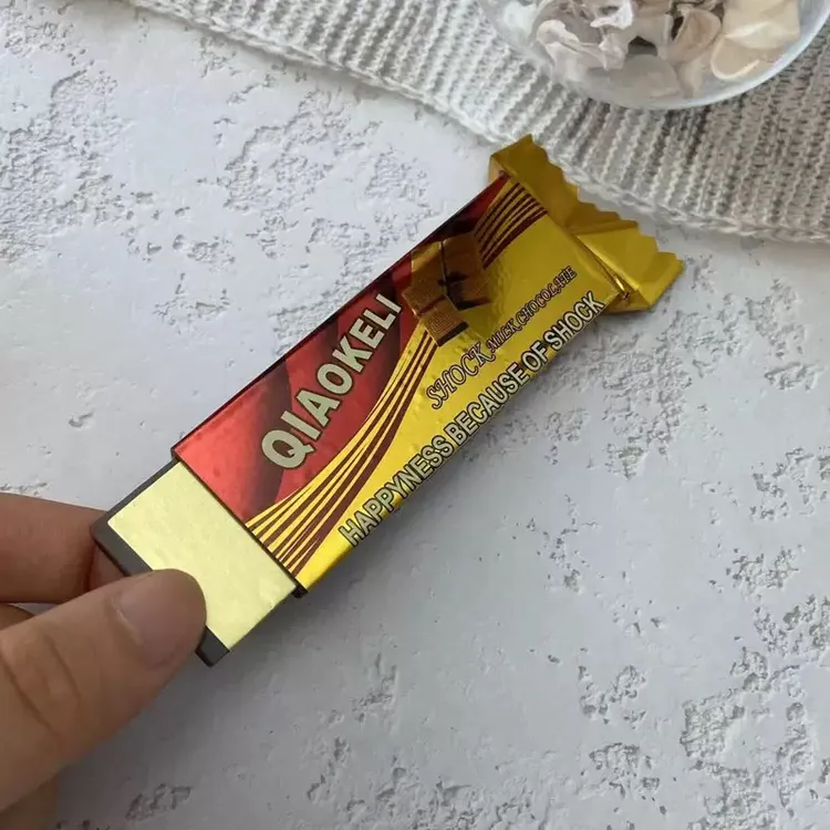 【艺凡】恶搞玩具整人巧克力男孩整蛊道具新奇特触电仿真巧克力