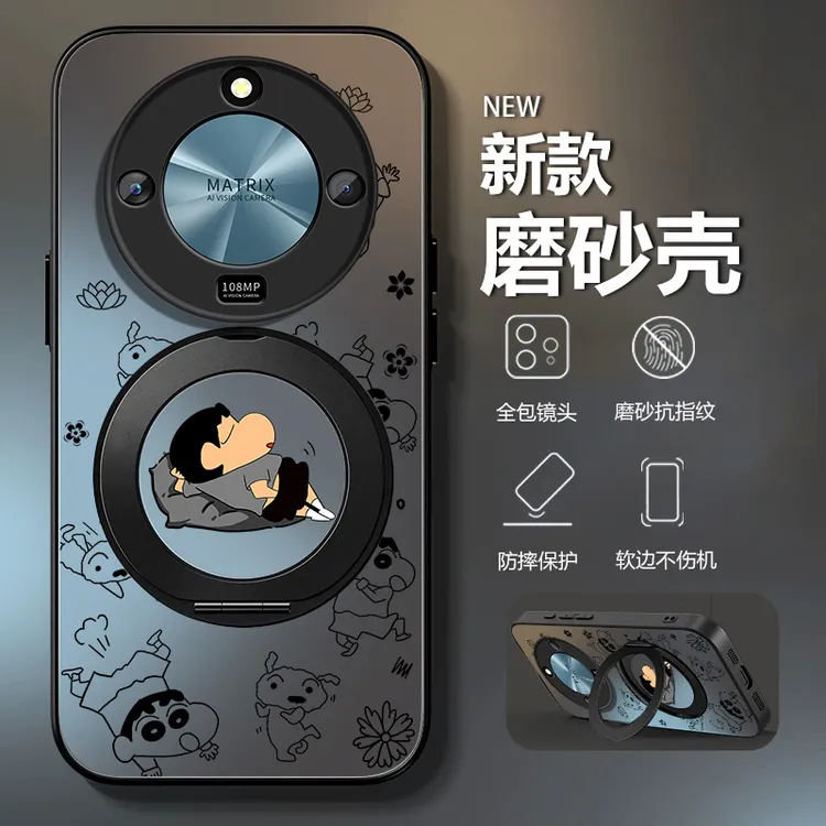 适用荣耀x50手机壳新款x50Pro旋转支架x50GT车载磁吸x50i+小新