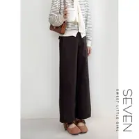 ⑦七七146小个子莱赛尔高腰显瘦休闲裤女2025秋季新款直筒裤小美说